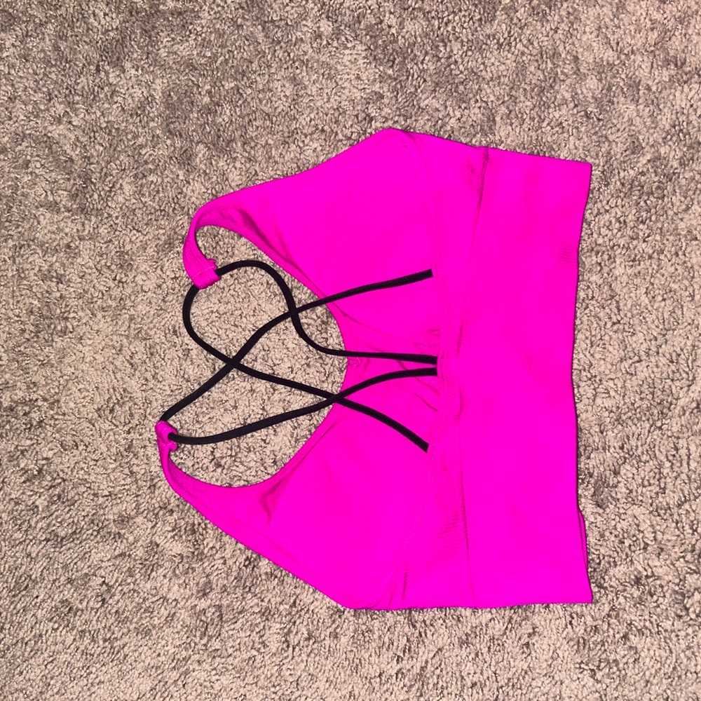 Puma Strappy Back Sports Bra - Picture 2 of 2